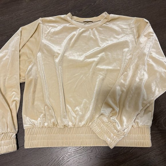 Laina Rauma Leisure 2021 Crewneck in Butterscotch, size MEDIUM - Picture 1 of 6